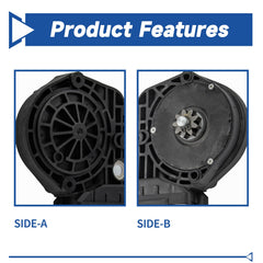 Obaee window motor electrical connector view showing plug fitment clarity and safety