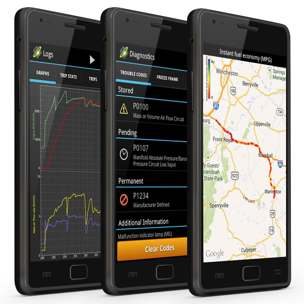 OBDLink LX plugged into car dashboard demonstrating unobtrusive installation and convenience
