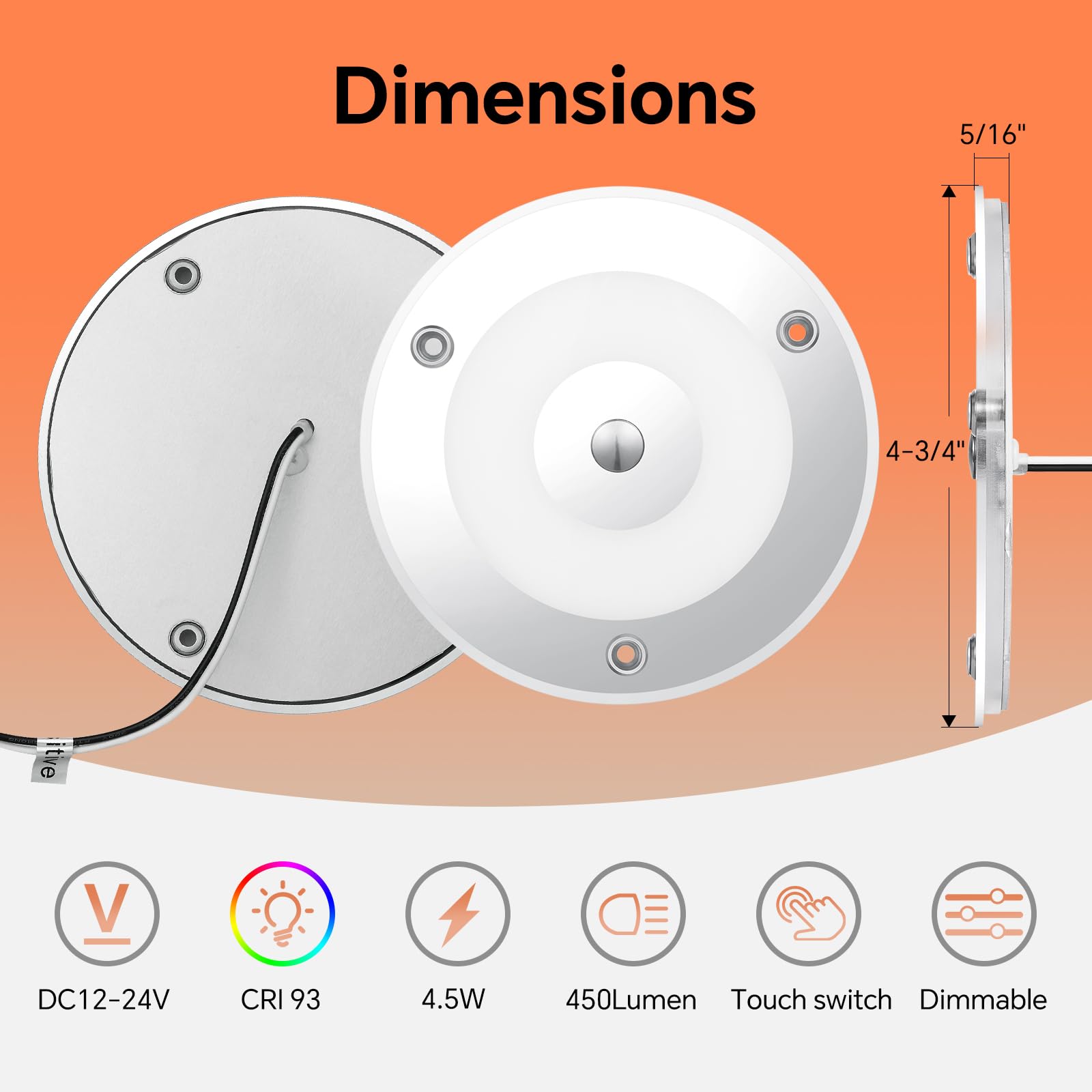 Obeaming size comparison next to hand showing compact scale benefit
