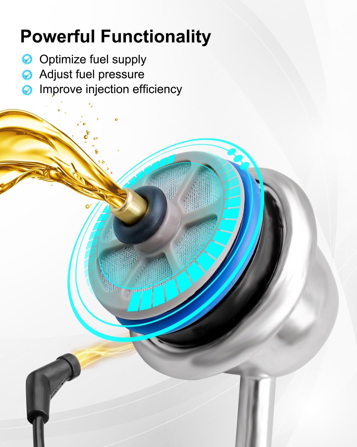 OCHIKI regulator side profile highlighting durable metal housing and fit