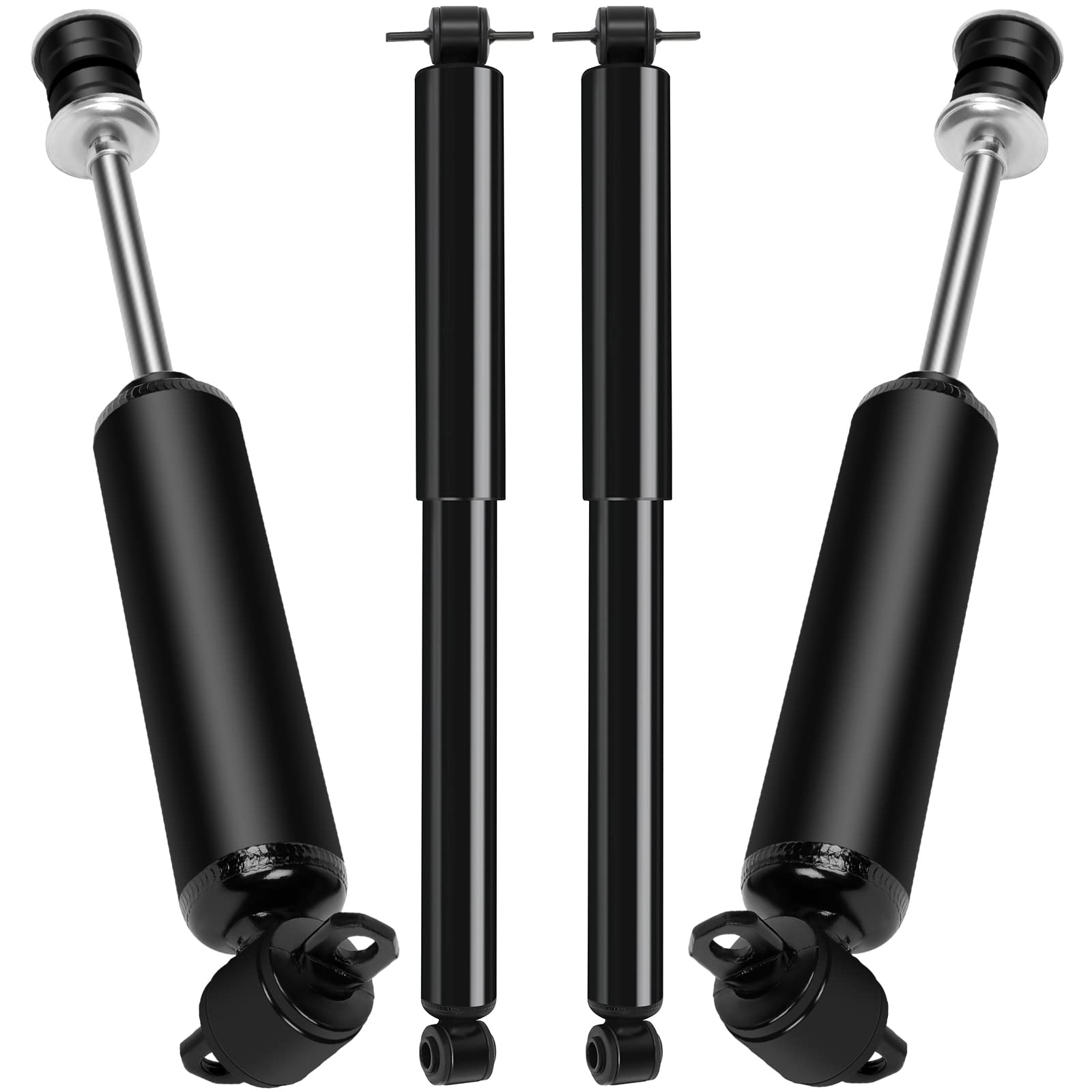OCPTY shocks set packaging showing four struts and protection, ensures safe delivery