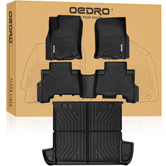 OEDRO front mats installed in Toyota 4Runner showing full protection benefit