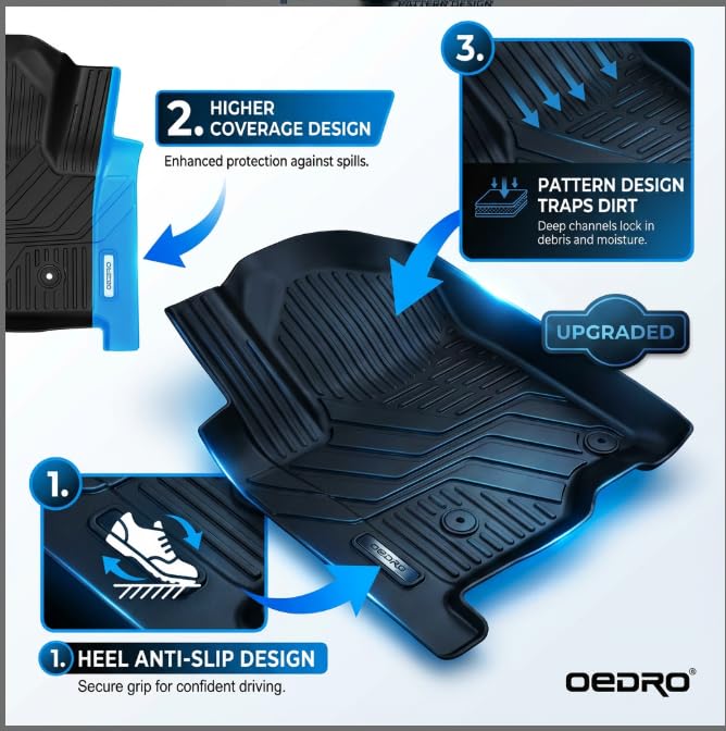 OEDRO installed driver side with pedal clearance and safety fit