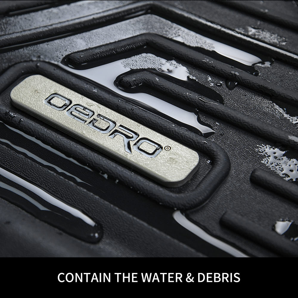 OEDRO mats in a 4Runner during outdoor trip protecting interior from elements