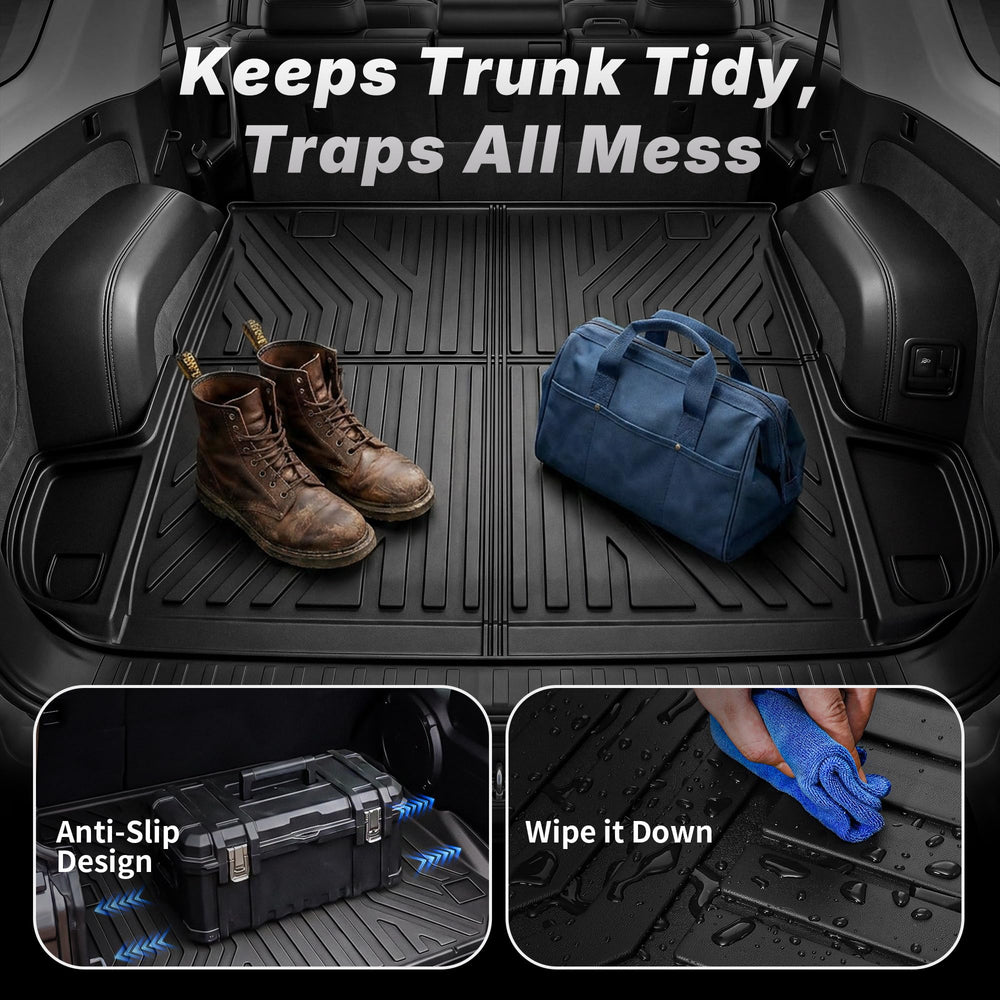 OEDRO raised lip detail retaining mud and spills for easier cleanup