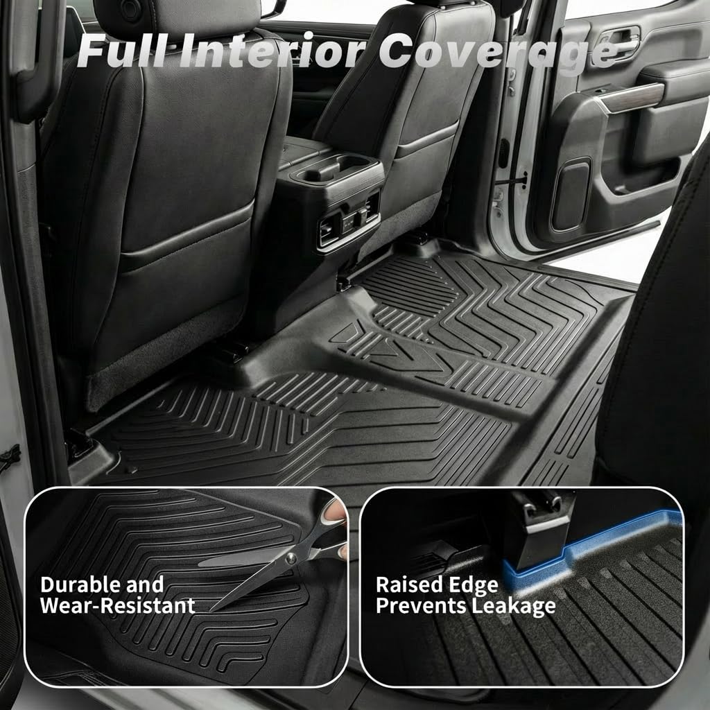 OEDRO underside anti-slip texture preventing mat movement
