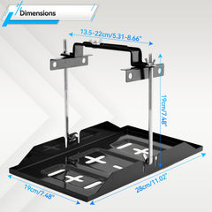 OEMASSIVE close-up of 304 stainless J-hook clamp highlighting corrosion resistance