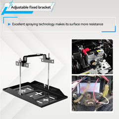 OEMASSIVE installed in car battery compartment demonstrating secure hold