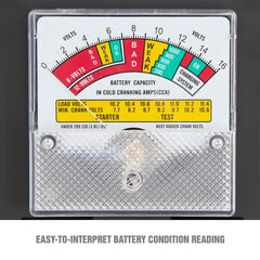OEMTOOLS analog meter close-up for clear shock-resistant readings
