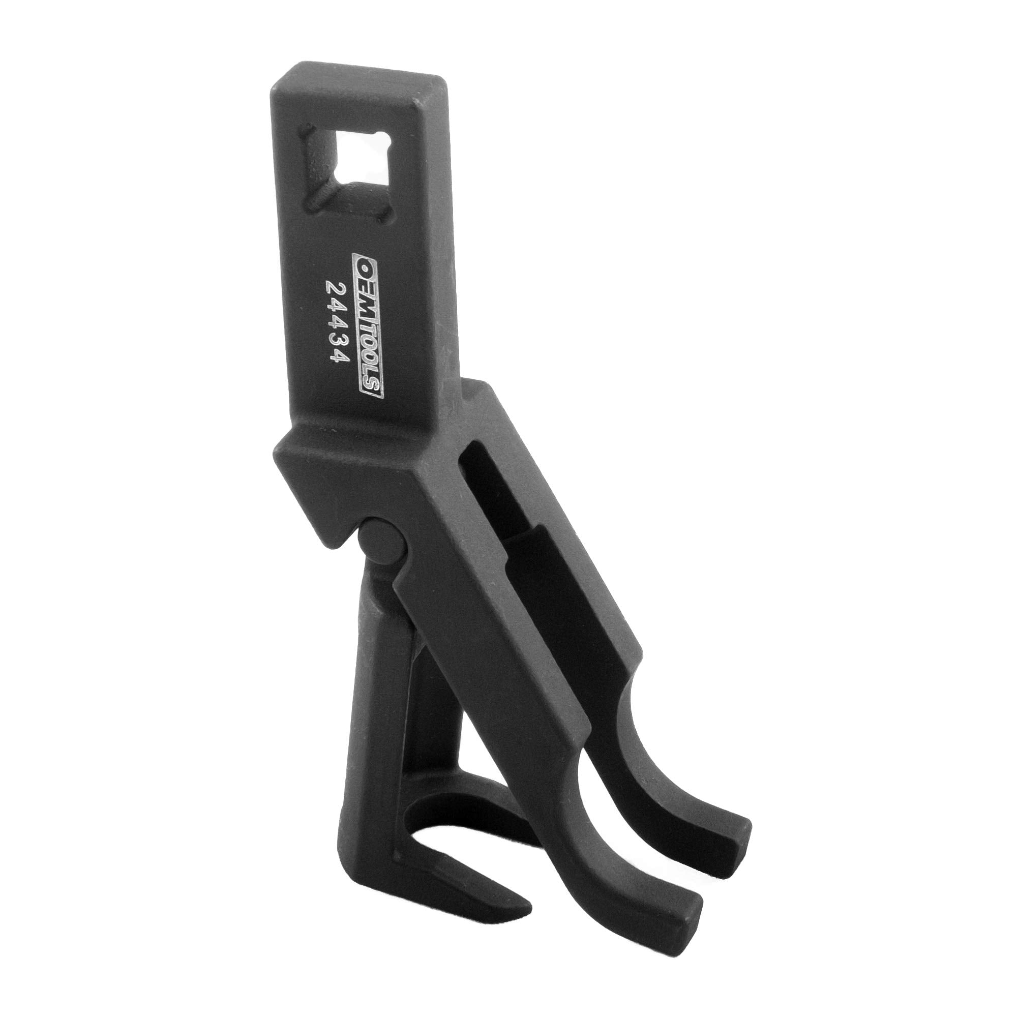 OEMTOOLS with 3/8" ratchet attached showing easy operation with common tools