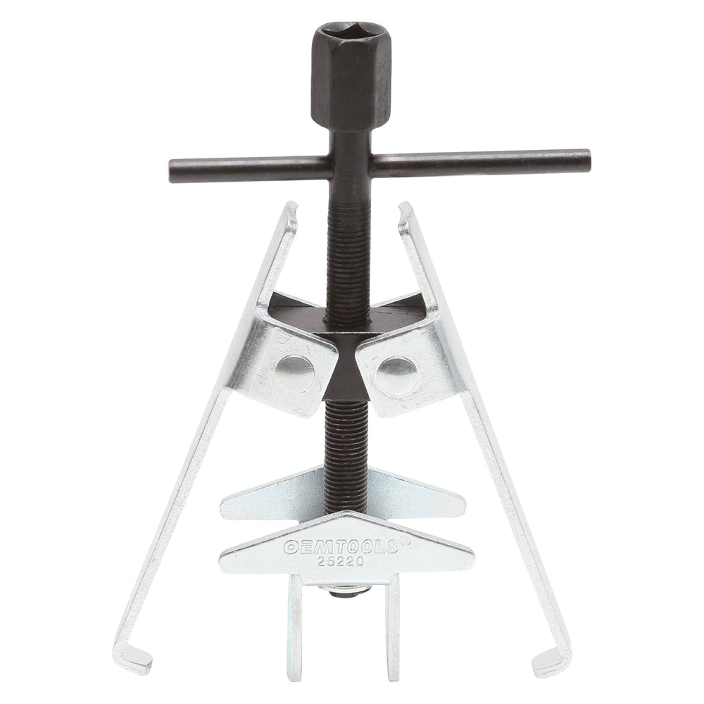 OEMTOOLS 25220 placed next to ruler showing compact size for easy storage
