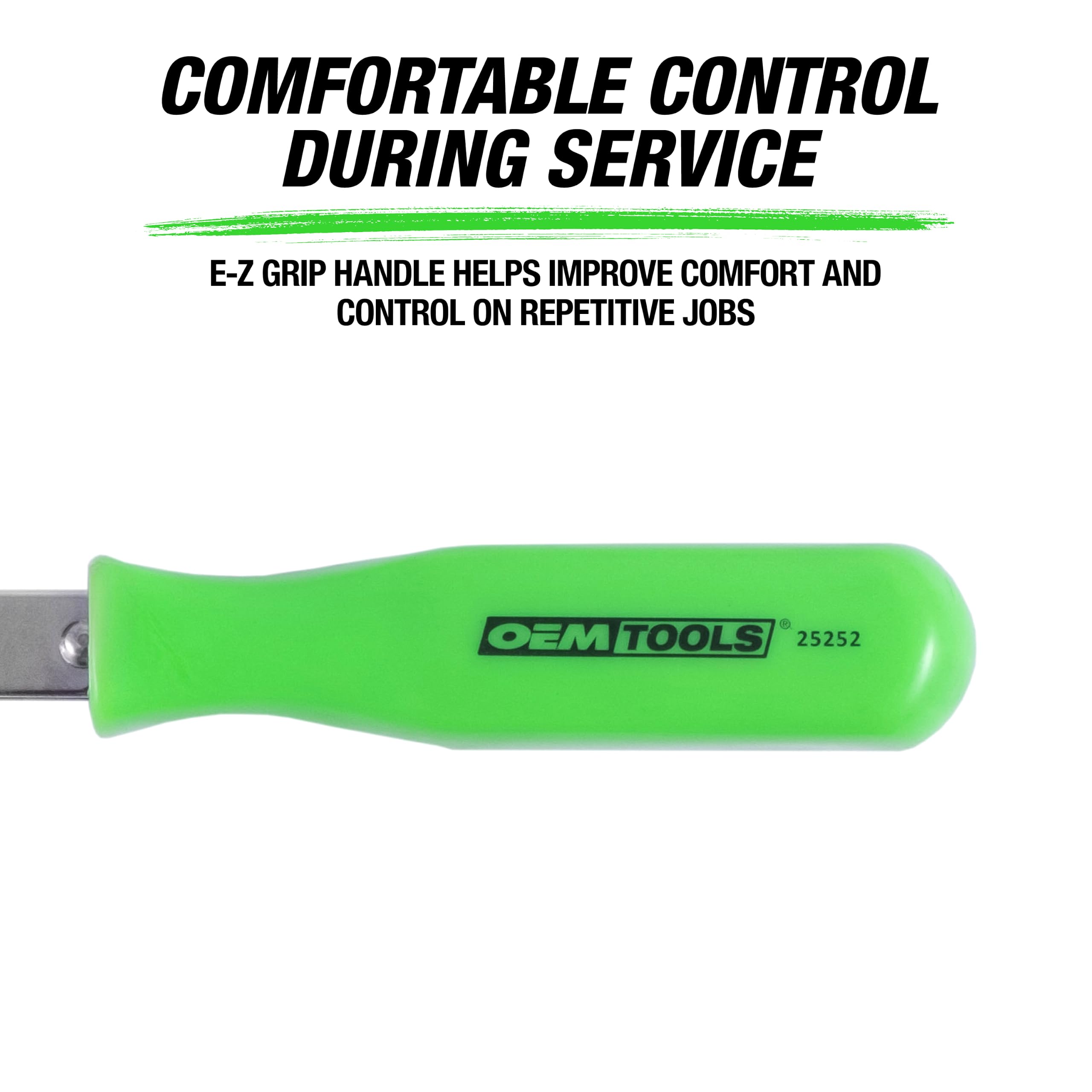 OEMTOOLS tool engaged on a semi truck brake showing efficient in-field adjustment