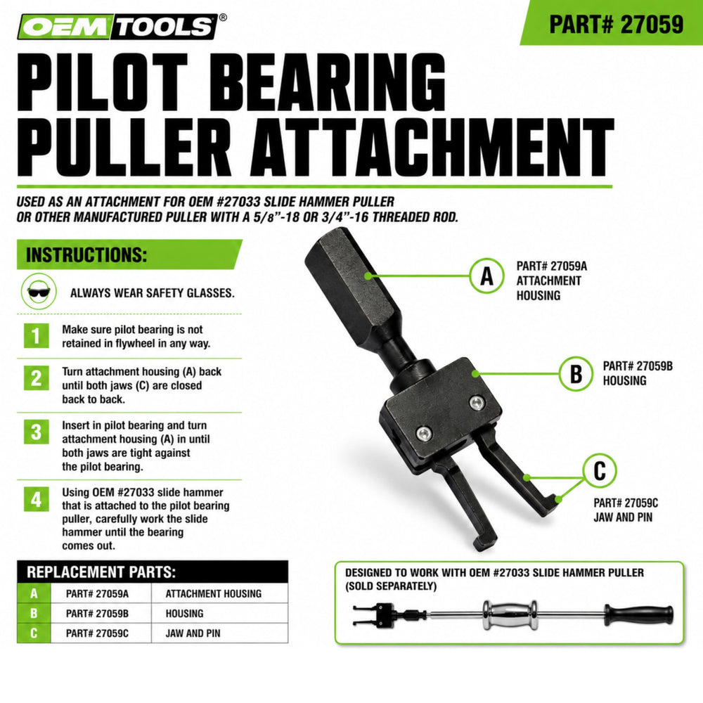 OEMTOOLS closeup of two jaws highlighting secure grip and precise engagement