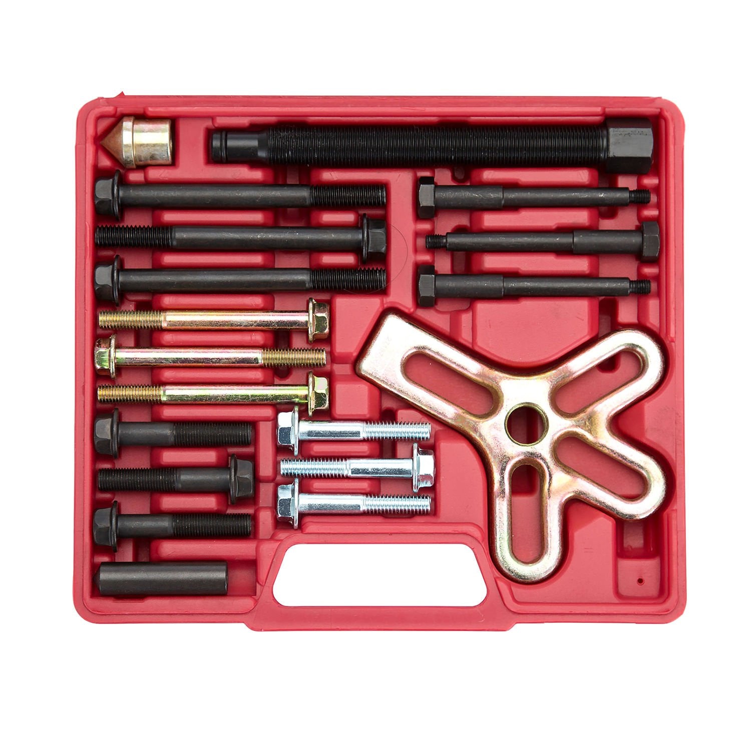 OEMTOOLS 27187 front view with case open showing organized kit and quick access