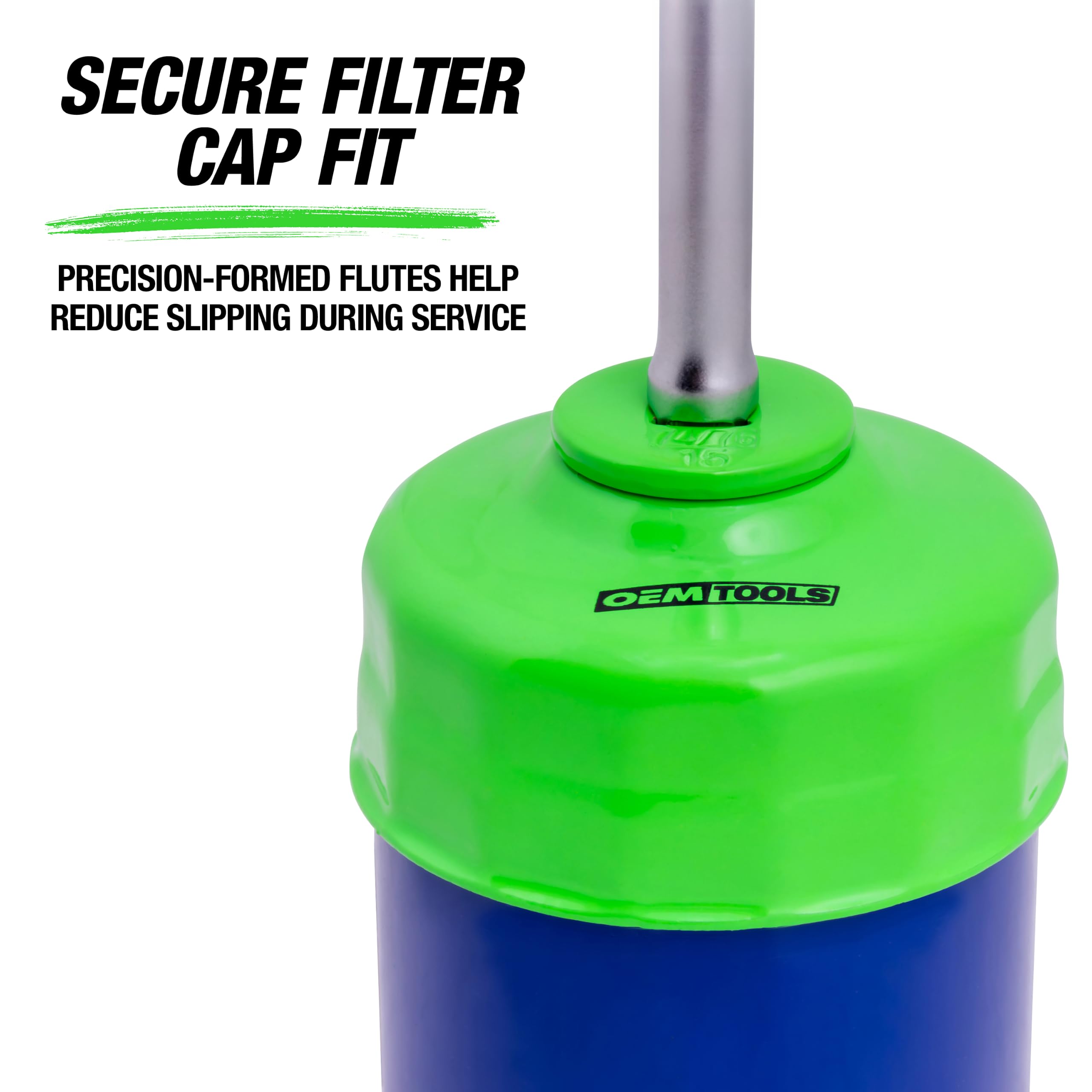 OEMTOOLS rust-resistant finish detail protecting sockets from corrosion in garages