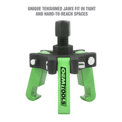 OEMTOOLS forcing rods lined up displaying four lengths for reach versatility