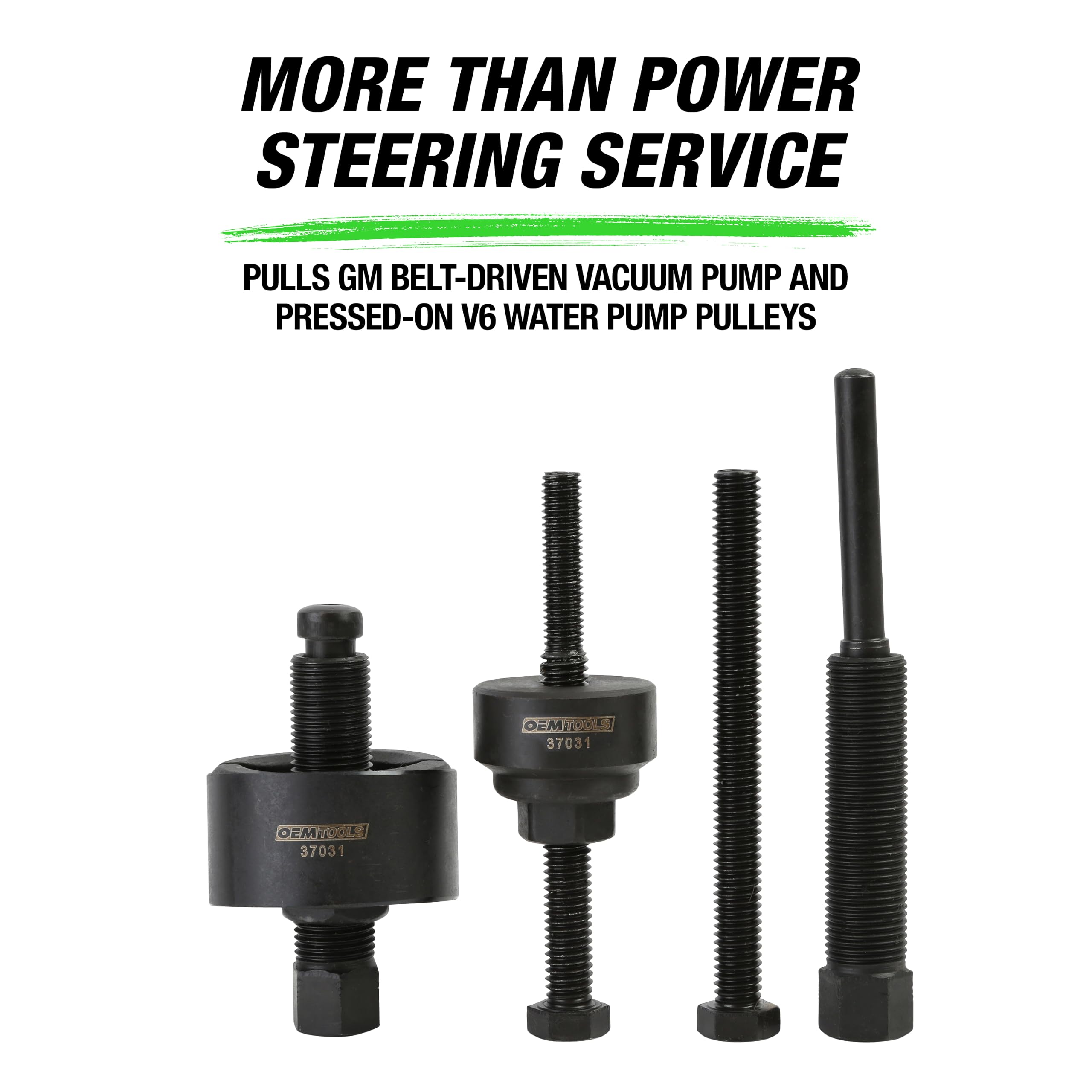 OEMTOOLS forcing screw threads delivering smooth, controlled force
