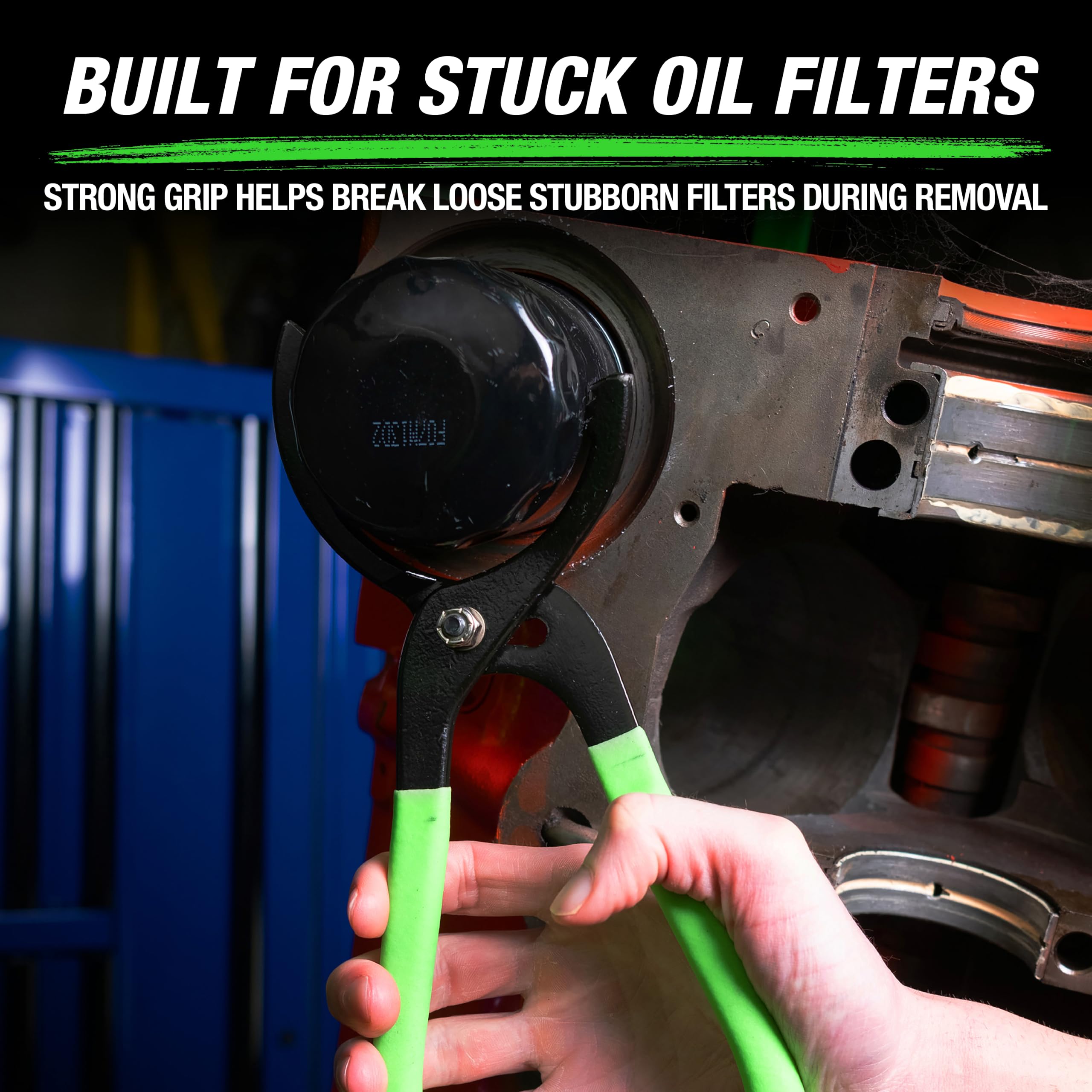 OEMTOOLS view of slip-joint mechanism and jaws demonstrating adjustable sizing benefit
