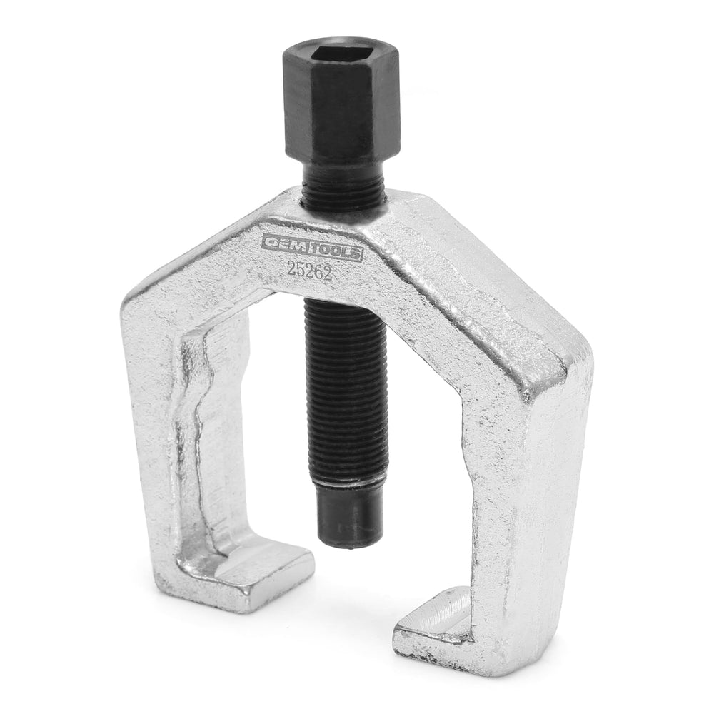 OEMTOOLS puller front view showing solid yoke and full assembly for reliable extraction