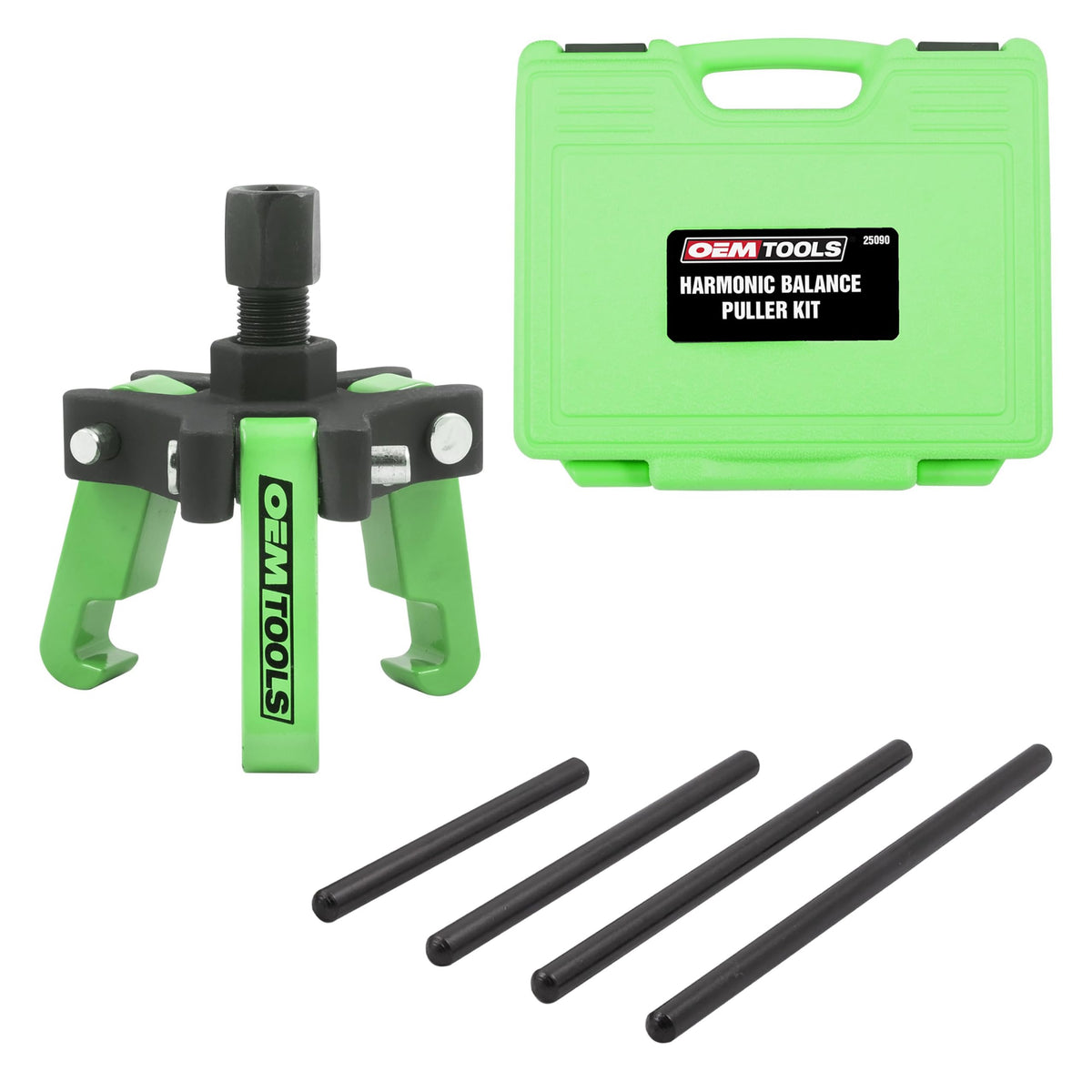 OEMTOOLS puller kit front in case showing organized storage and fast access
