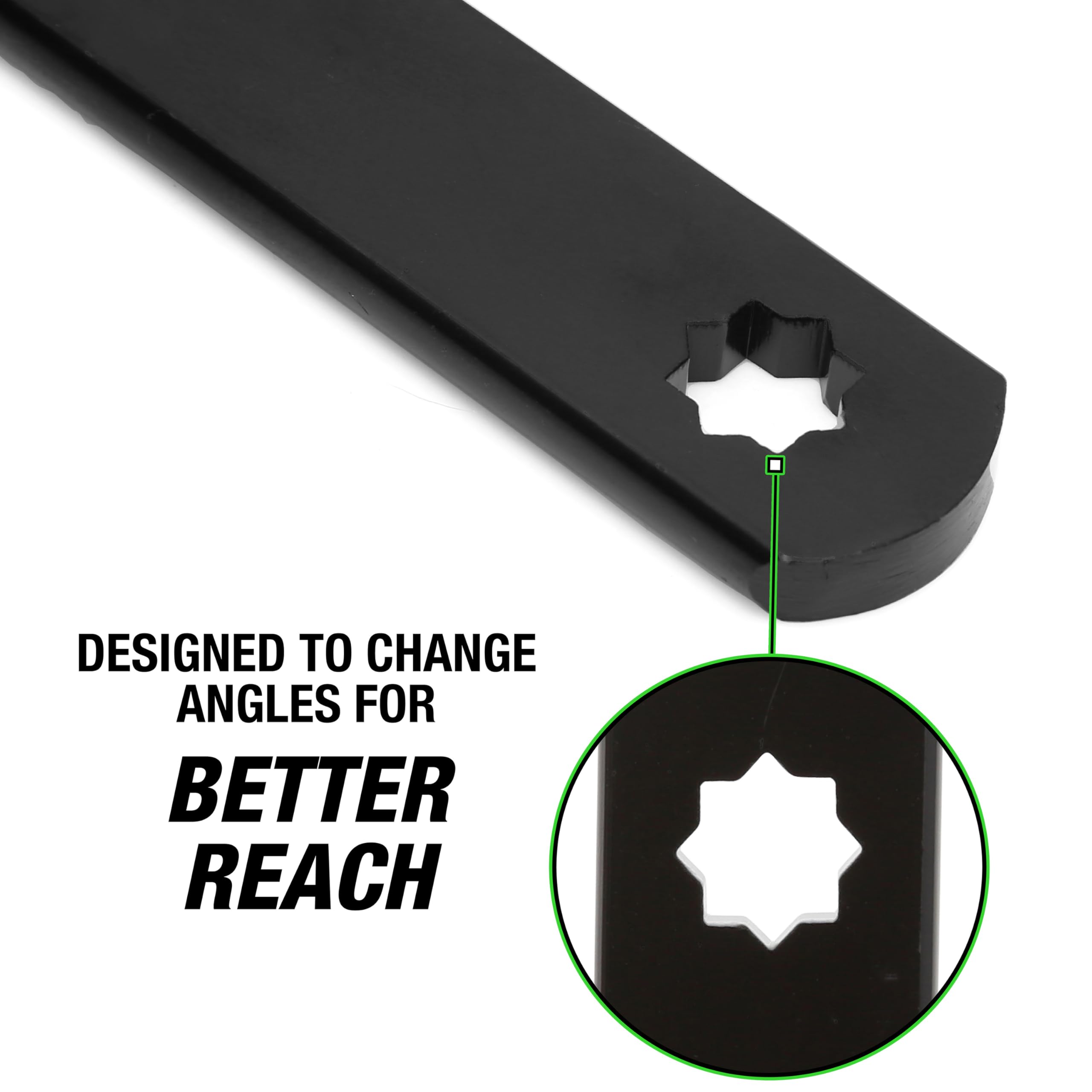 OEMTOOLS size comparison with common socket to show compact footprint and portability benefit