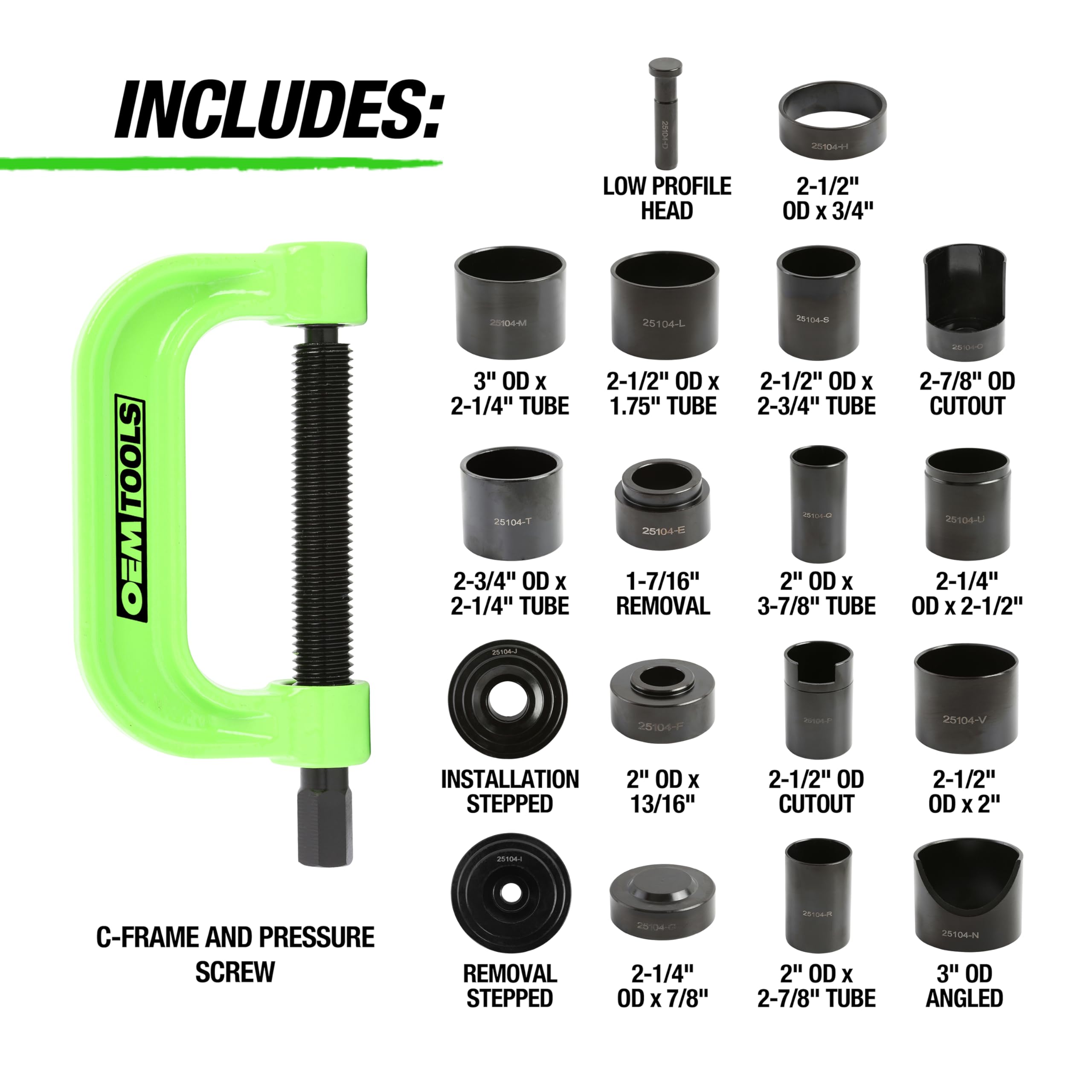 OEMTOOLS installing a U-joint using press adapters for quicker service