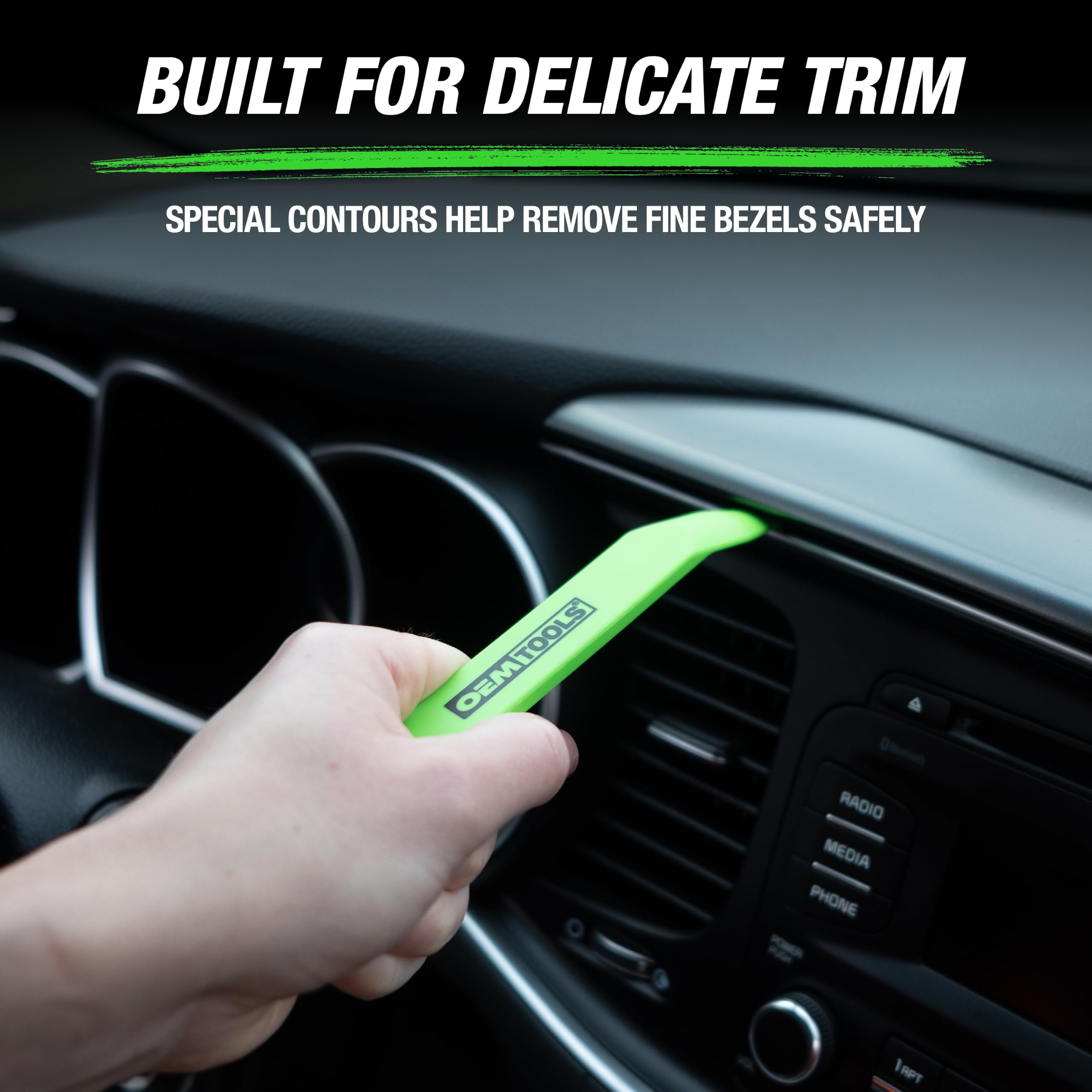 OEMTOOLS tool removing wheel hub cover without scratching alloy wheel or finish