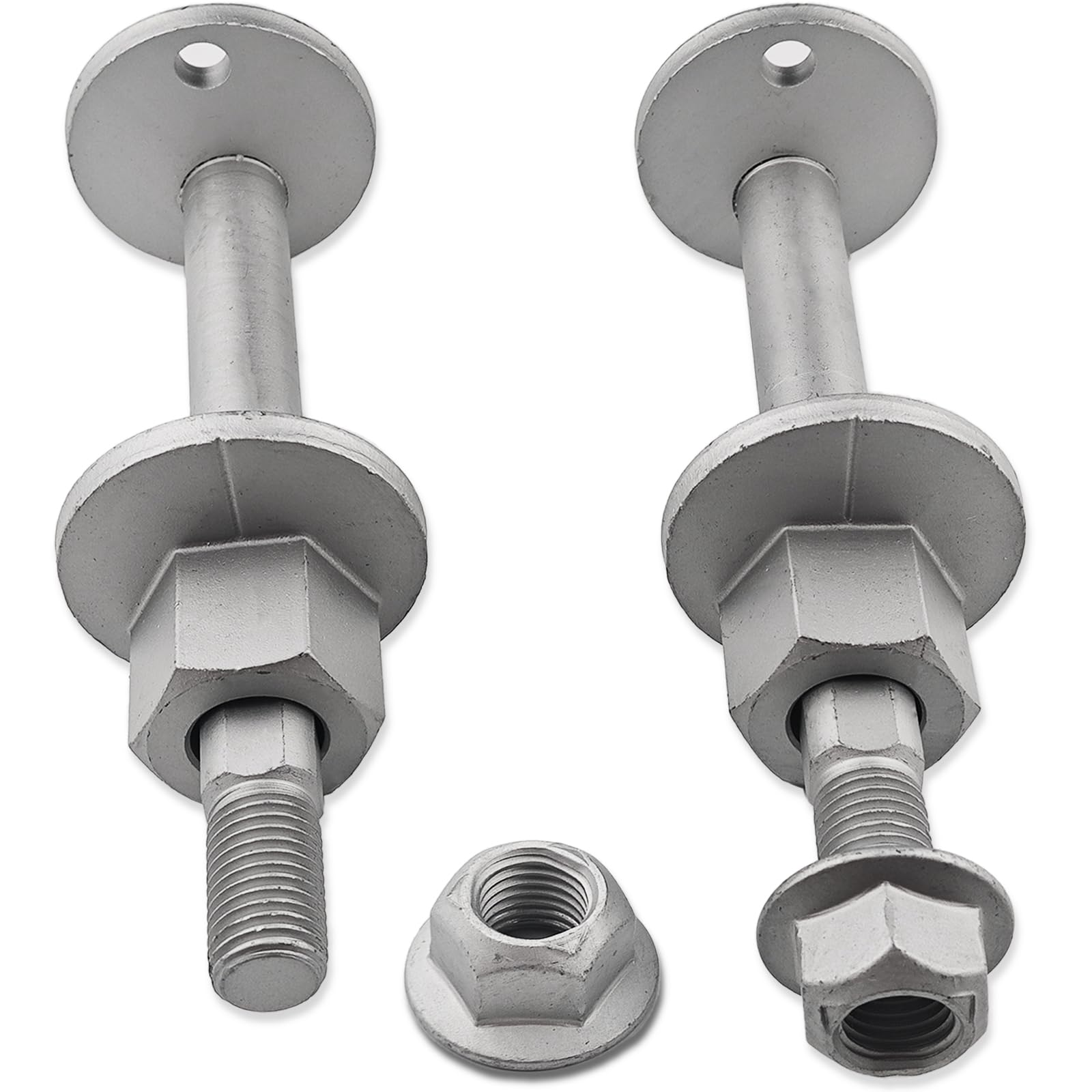 OEMUTA packaging showing camber bolts kit and fitment labels, clarifies correct replacement