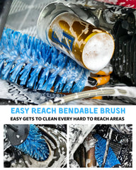 oesee chain brush detail cleaning sprocket for faster grime removal