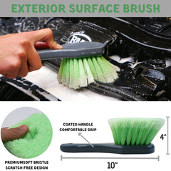 oesee soft horsehair detailing brushes close-up showing gentle fibers for protection