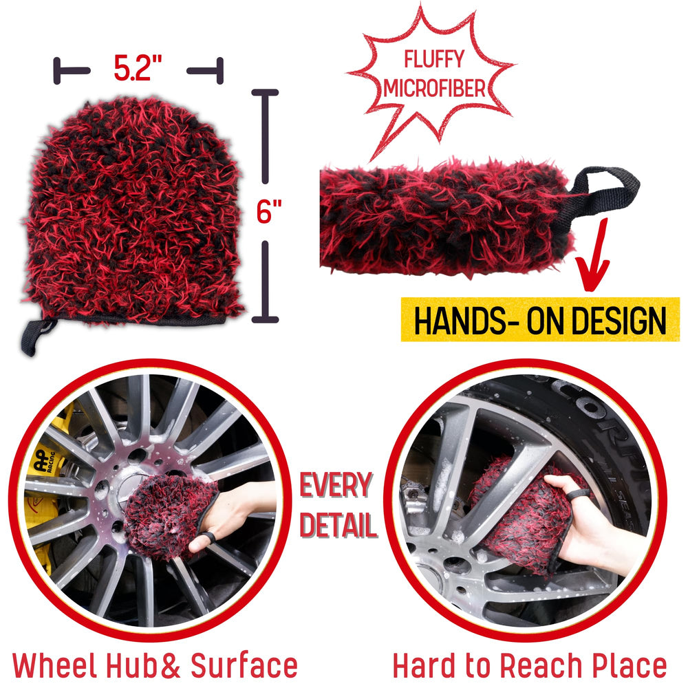 oesee tire detailing brush scrubbing sidewall for precise grime removal