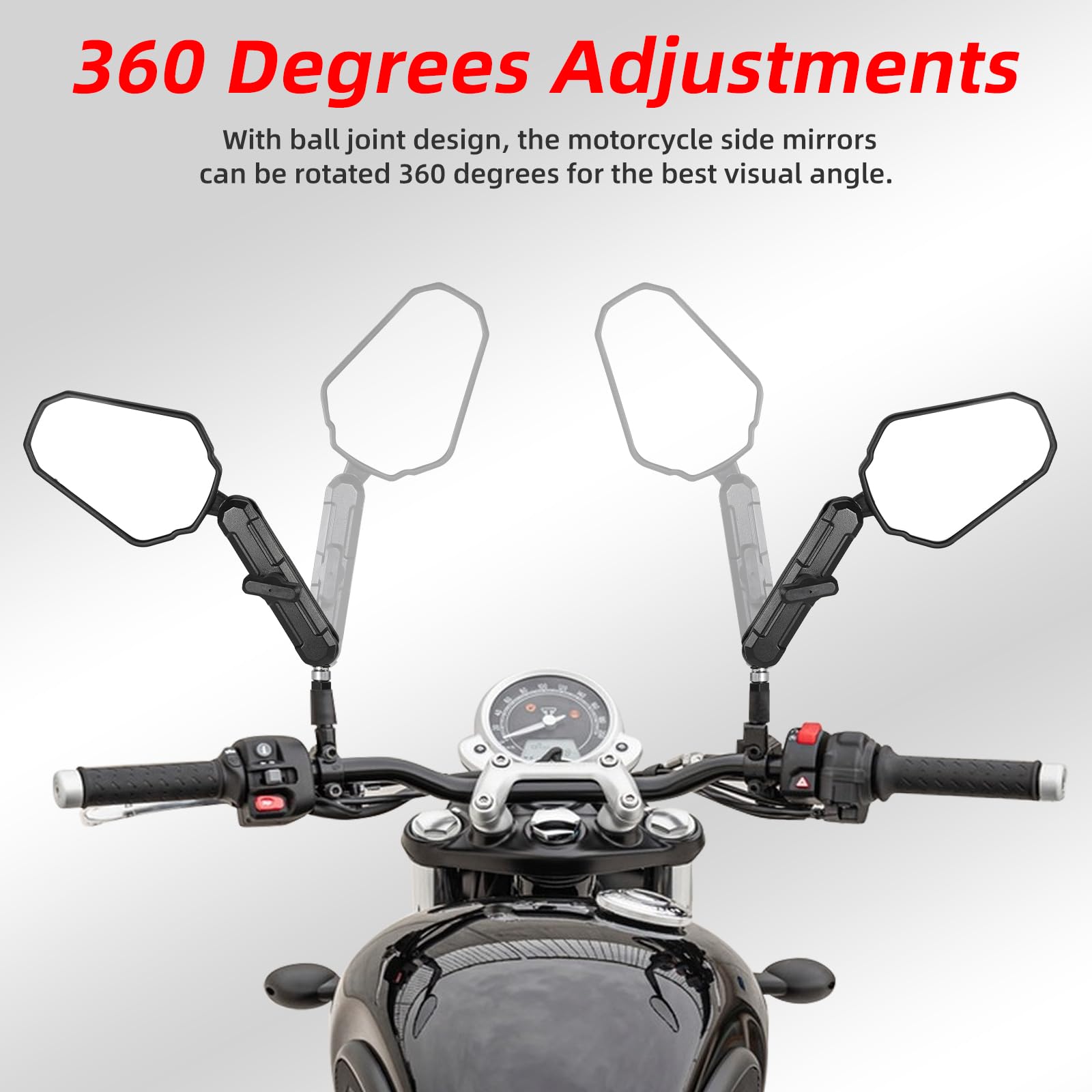 OFIG aluminum stem detail displaying sturdy adjustable mount