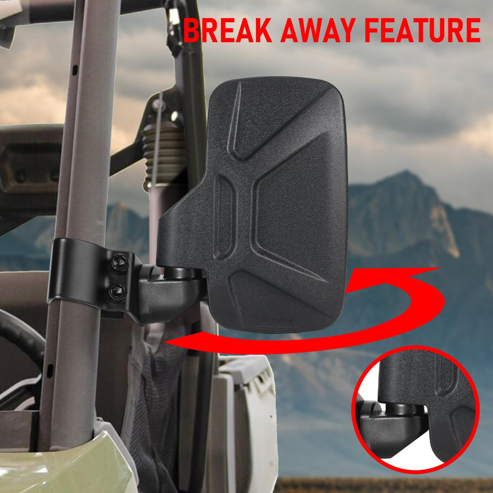 OFIG break-away hinge close-up illustrating impact protection