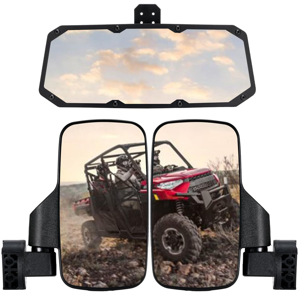 OFIG front packaging showing complete mirror set and fitment benefits