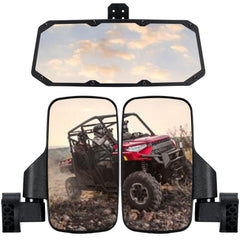 OFIG front packaging showing complete mirror set and fitment benefits