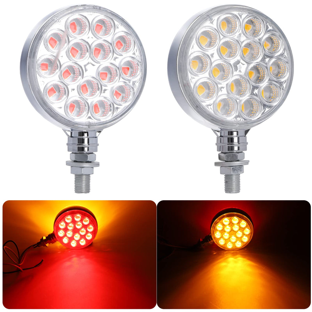 OGATOO front clear lens showing LED layout and bright signaling benefit
