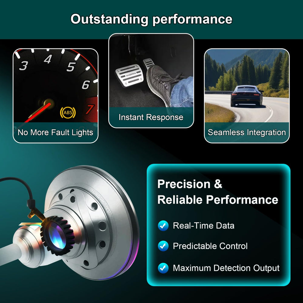 OGATOO installed sensor viewed from car side illustrating clean installation and protection