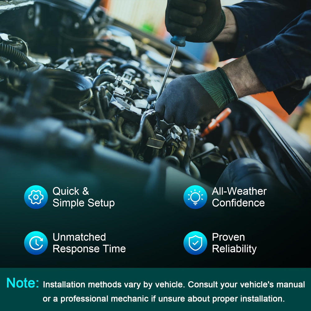 OGATOO sensor beside OEM part comparing shape and fit for accurate replacement