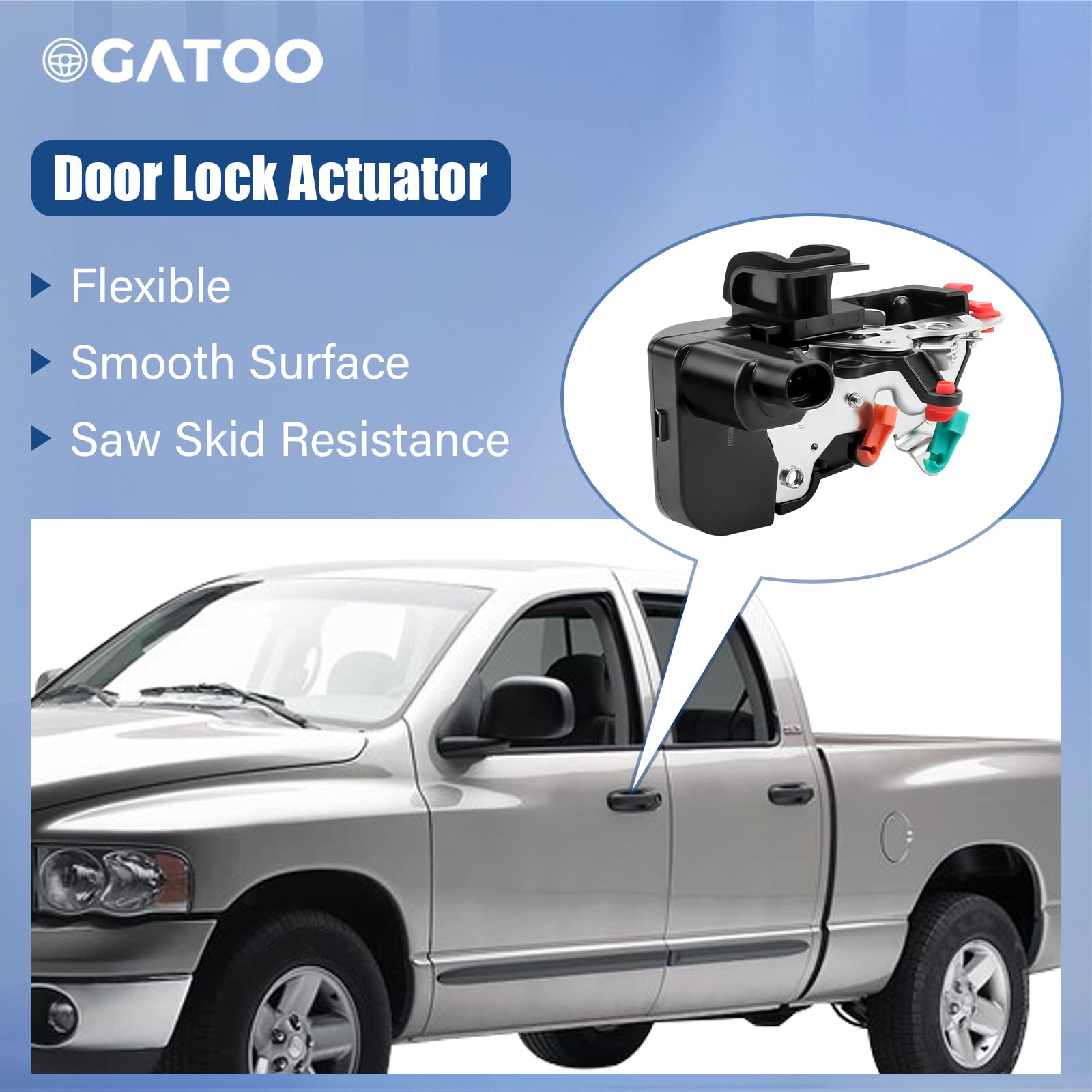 OGATOO actuator closeup of gear and rod highlighting durable components for smooth action