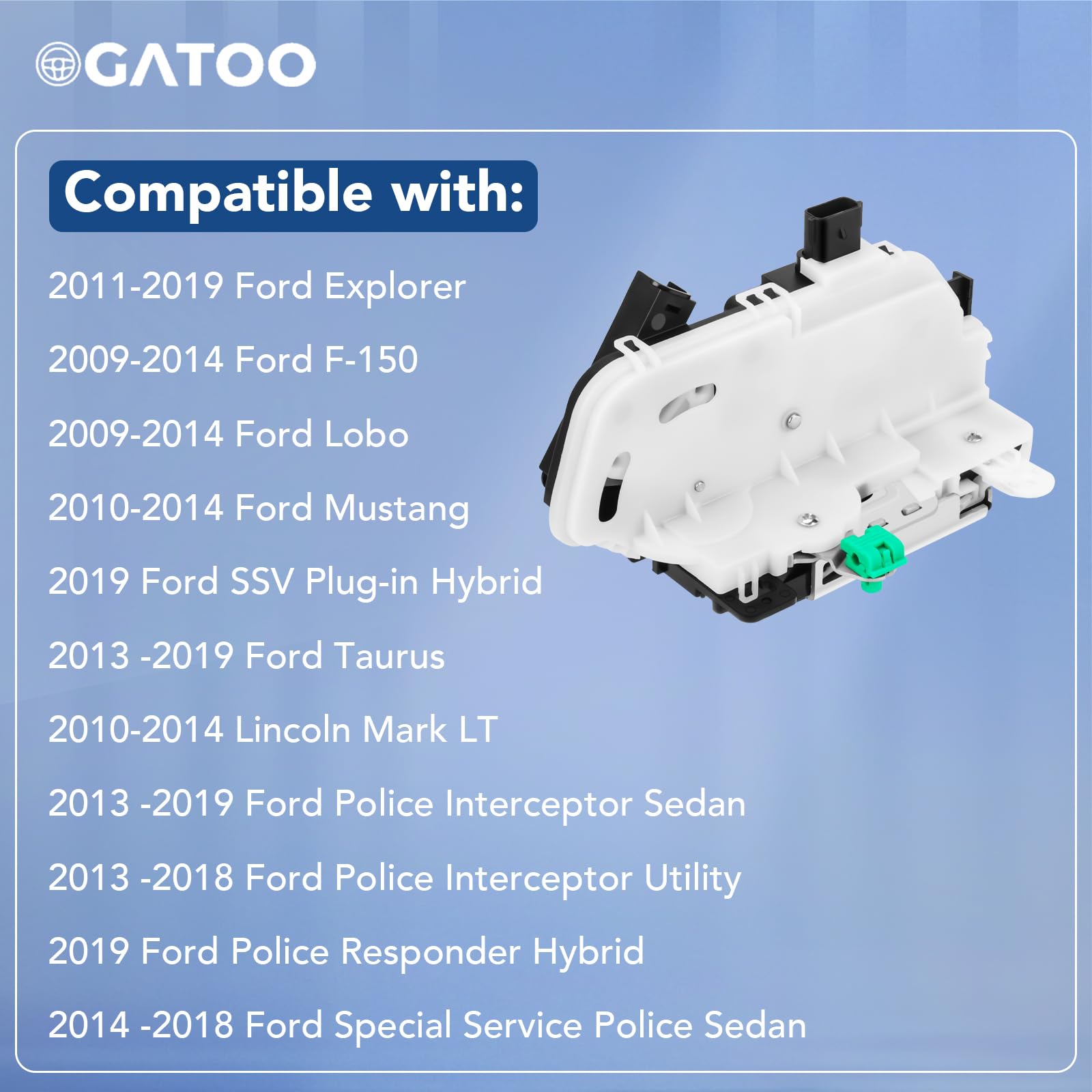 OGATOO connector and wiring detail showing easy plug-in installation benefit