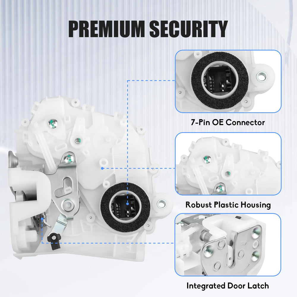 OGATOO actuator metal gear and latch closeup demonstrating durable construction