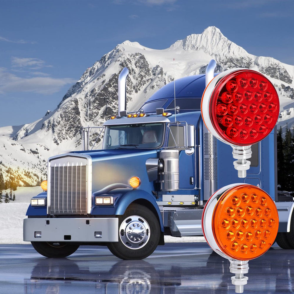 OGATOO installed on semi truck illustrating visibility on the road