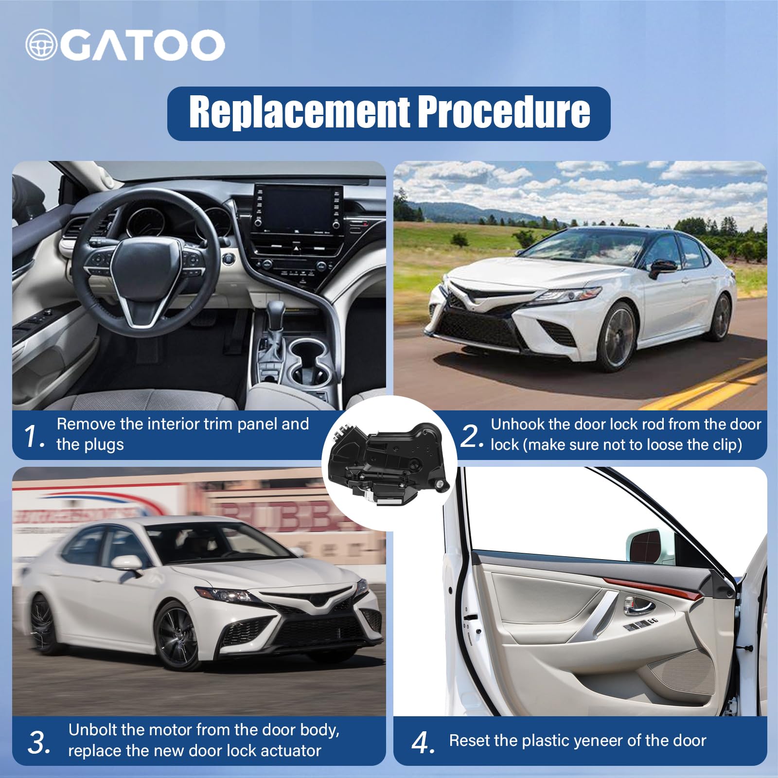 OGATOO lifestyle shot of car door being locked for peace of mind