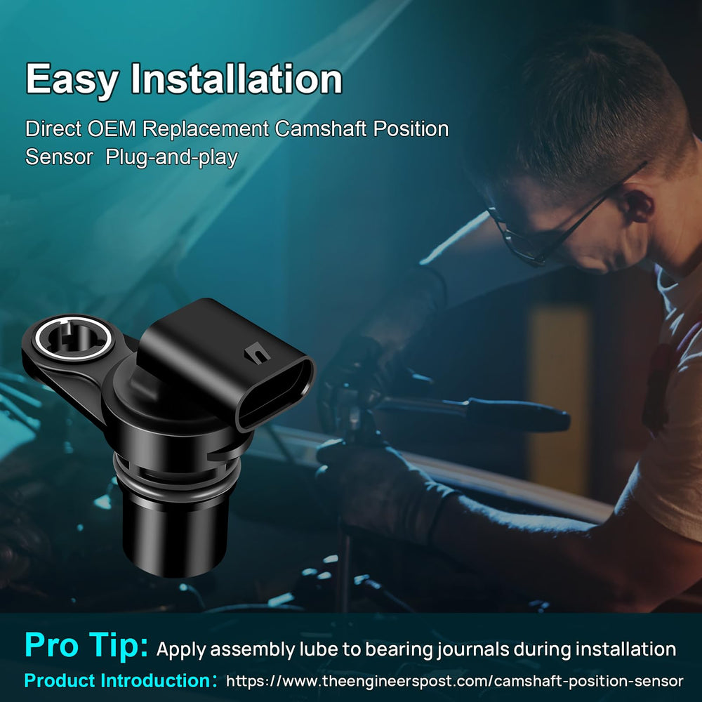 OGATOO sensor installed in engine bay demonstrating correct placement