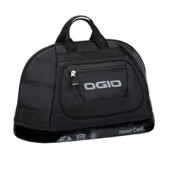 OGIO side profile with helmet inside demonstrating roomy capacity benefit