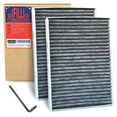 OIFILLIO front packaging showing filter and compatible BMW models for easy identification