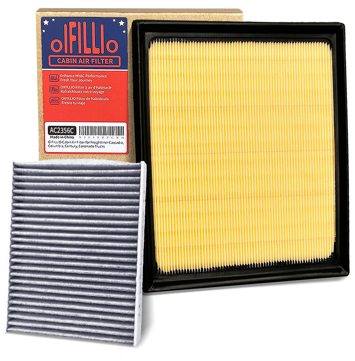OIFILLIO front packaging showing both filters and convenience