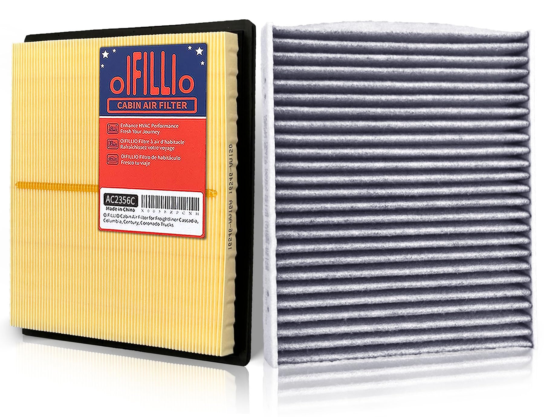 OIFILLIO filters in Subaru interior demonstrating cleaner cabin air