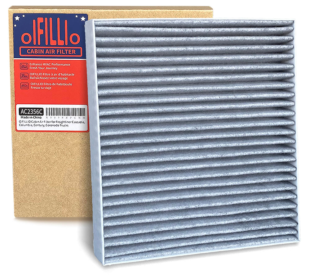 OIFILLIO filter seal edge texture demonstrating tight airflow sealing