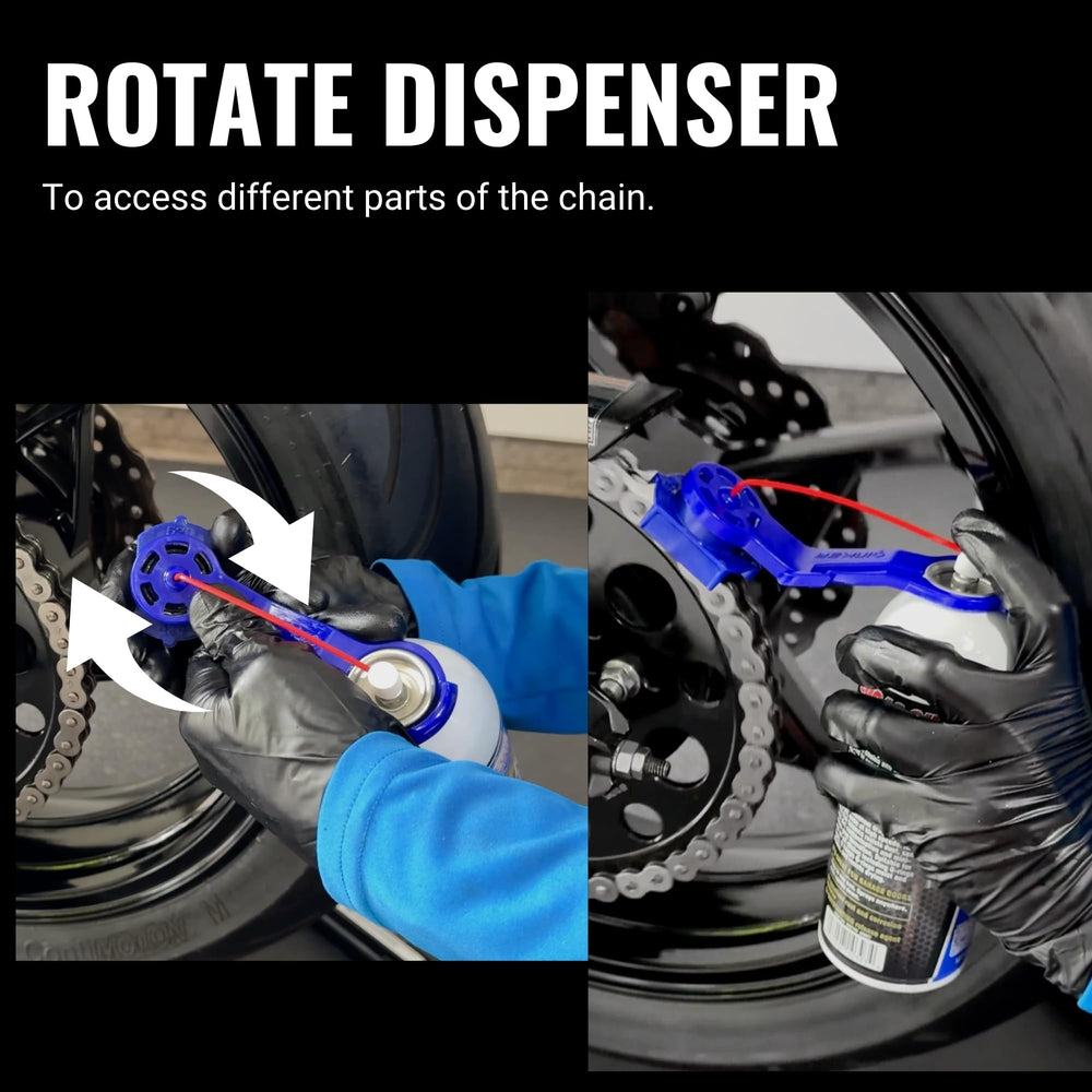 Oinker in a garage scene with bike emphasizing cleaner maintenance routines